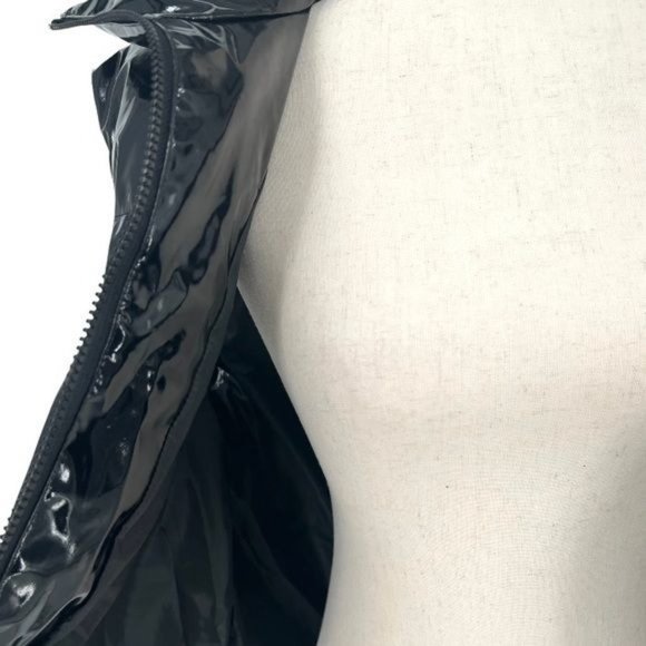 PrettyLittleThing Vinyl Padded Vest | 0 - Picture 6 of 10